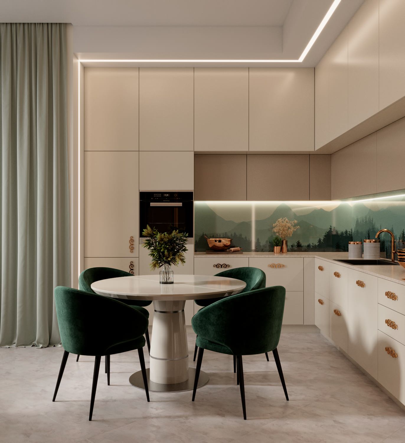 Квартира "Пейзаж в Горах"