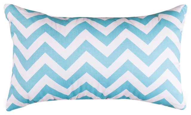 Majestic Home Goods Chevron Small Pillow Contemporary