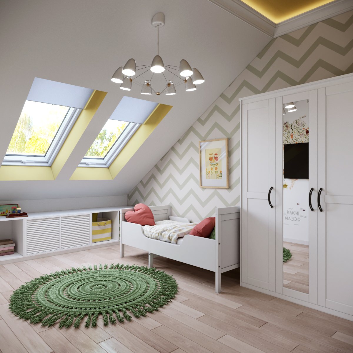 Двухуровневая квартира в ЖК Форест