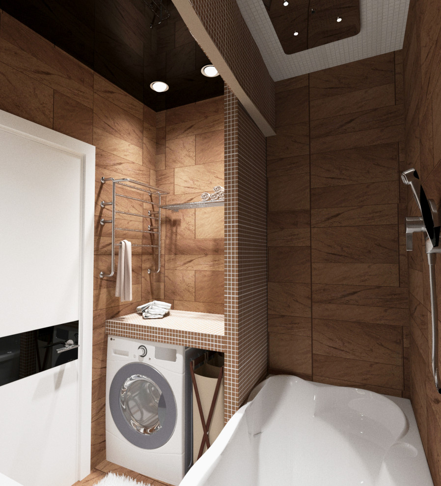 Вашшая комната с черным потолком.