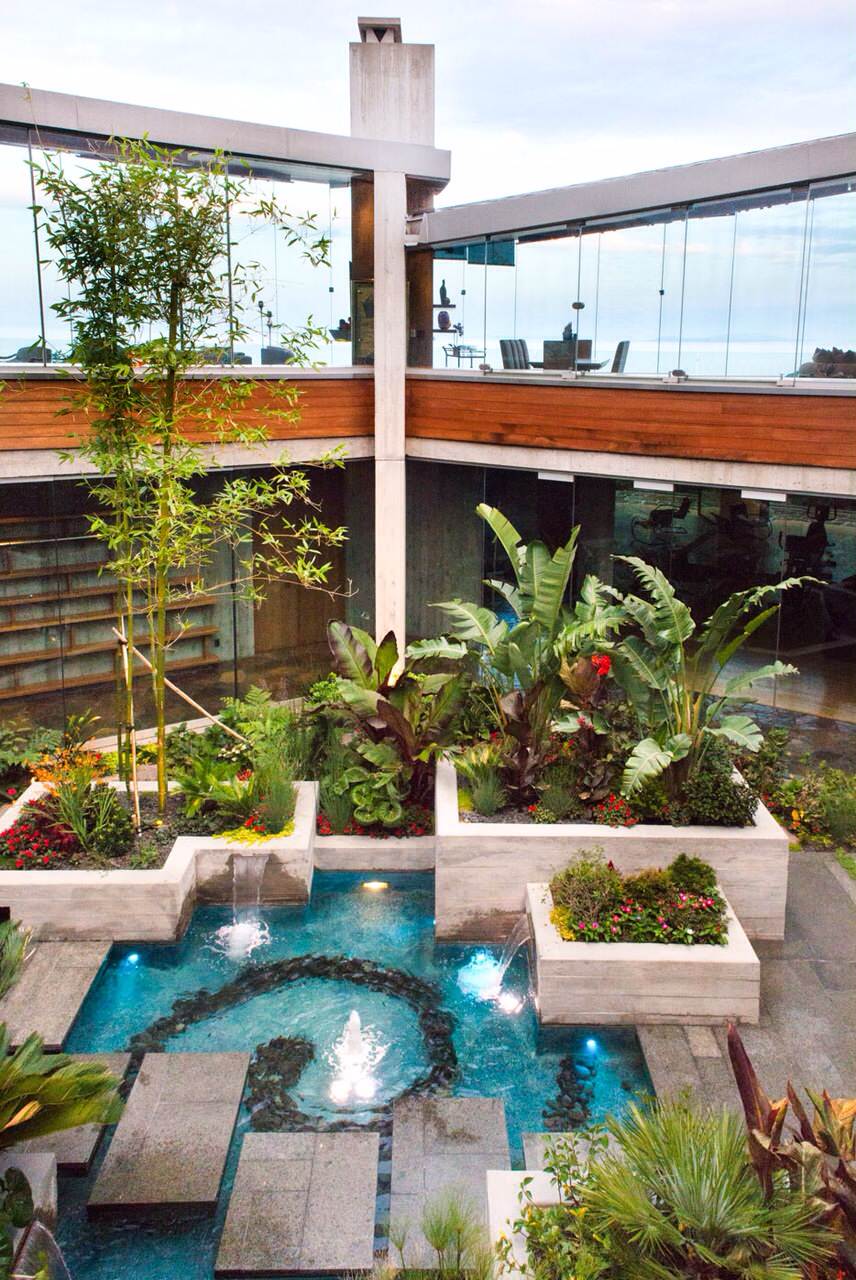 Tropical Modern Landscape