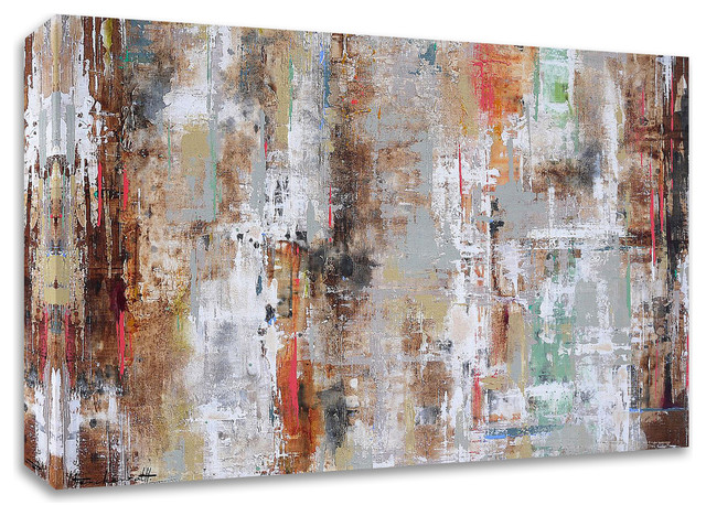 Wood Reflection by Ingeborg Herckenrath, Print on Canvas, Ready to Hang ...