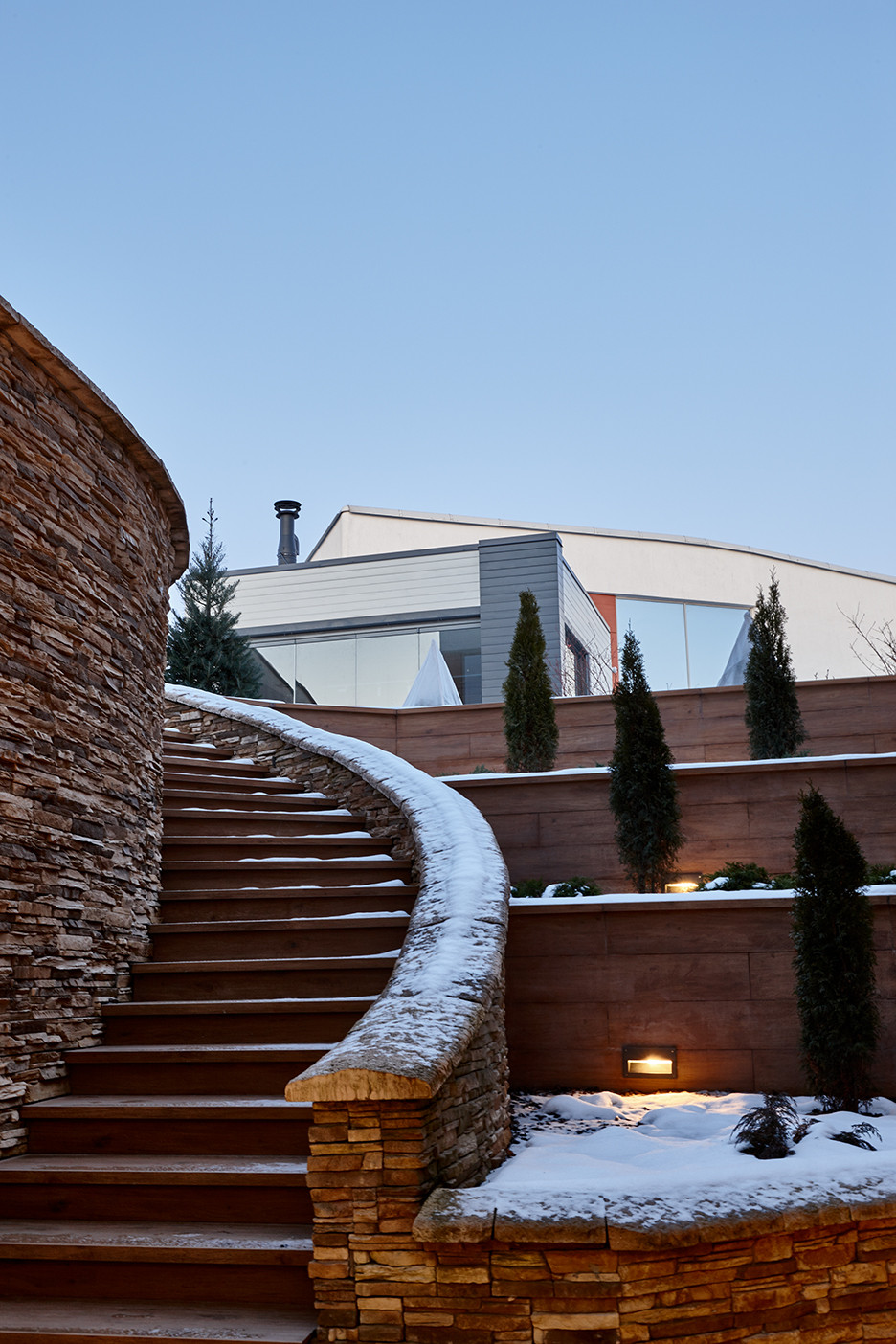 Стилизация загородного дома на Рублево-Успенском шоссе