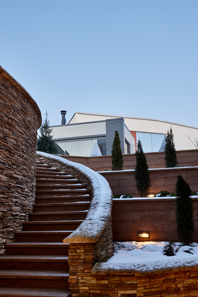 Стилизация загородного дома на Рублево-Успенском шоссе