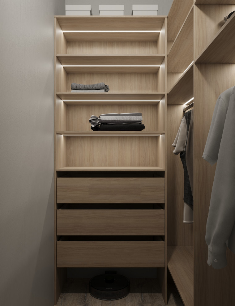 Проект квартиры для молодой семьи в Екатеринбурге.