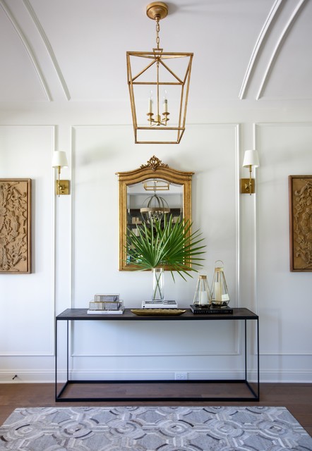 The Hampton Model Home transitional-hall