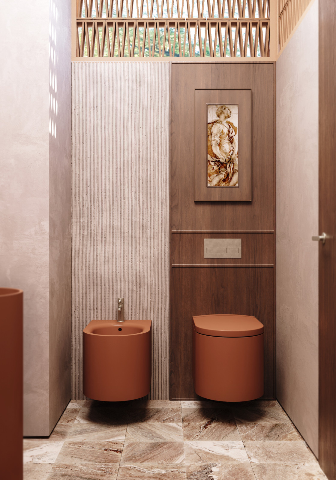 Унитаз GEMELLI и биде GEMELLI