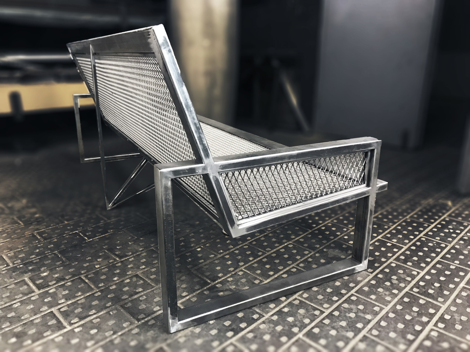 Металический диван "Лофт"