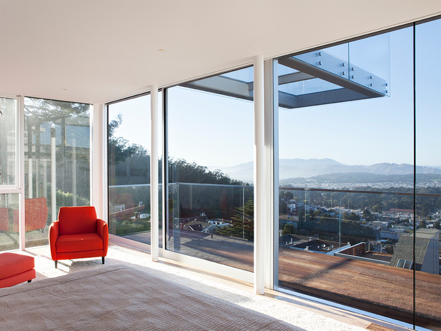 Twin Peaks Glass Deck trendy-terrasse