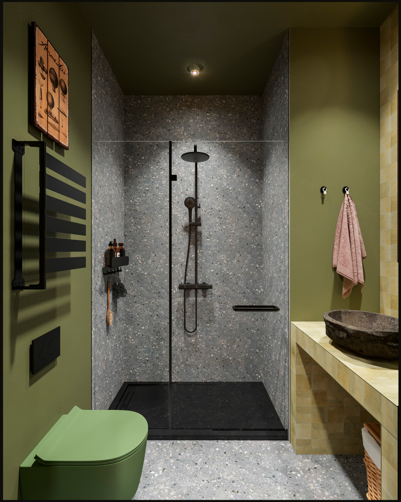 Дизайн апарт комплекса/гостиницы в стиле шале 250 м2