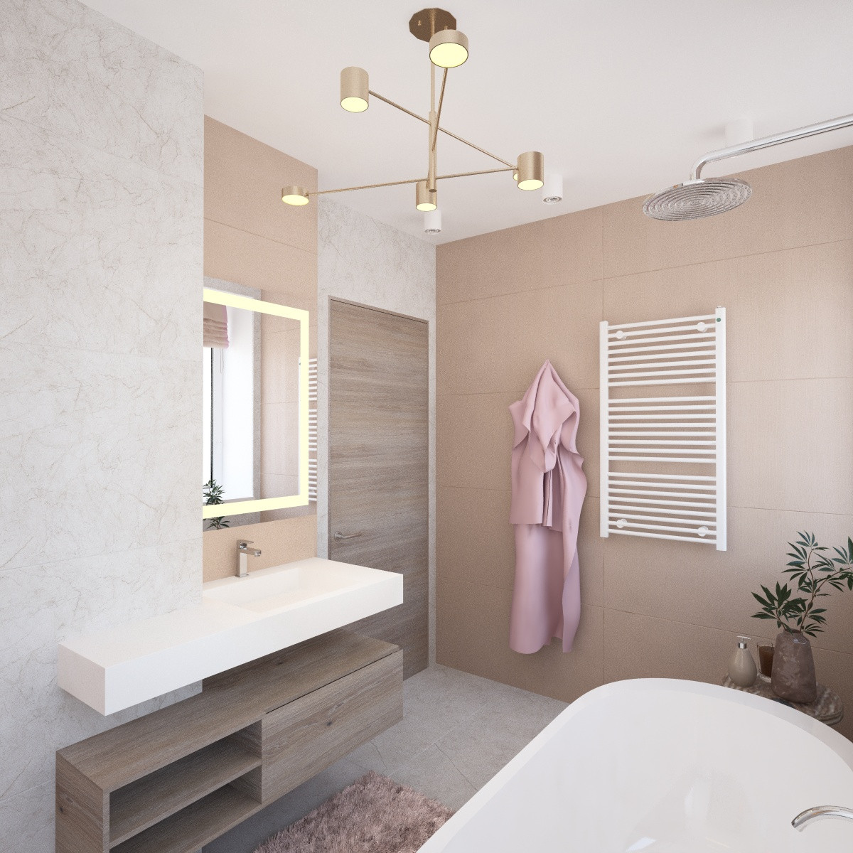 Ванная дочки