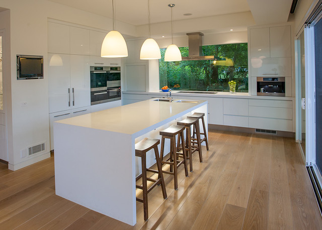HILLSIDE RESIDENCE trendy-koekken