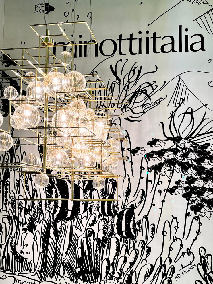 STAND SALONE DEL MOBILE 2024 PER MINOTTIITALIA