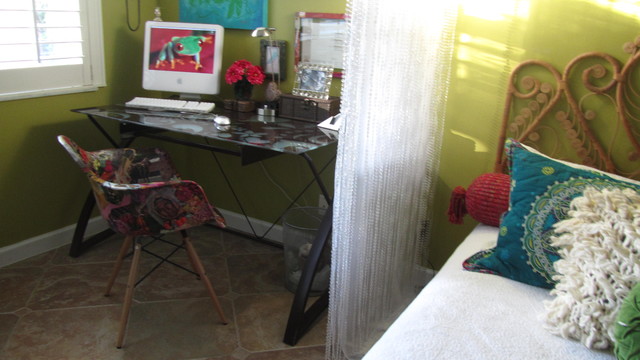 BoHo eclettico-camera-da-letto