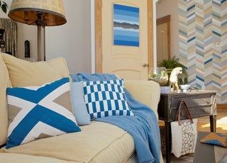 Coastal Style Bedroom: Painting with Frog Tape® - Town & Country