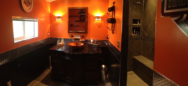 Harley Davidson Bathroom Bell Transitional Other By Lowe S Of Lewistown Pa Houzz Uk