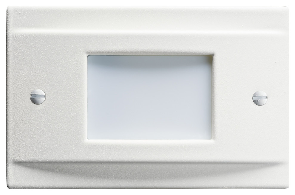 Kichler Step and Hall Light LED Non Dimmable Step Light, 2"x5"x3.25