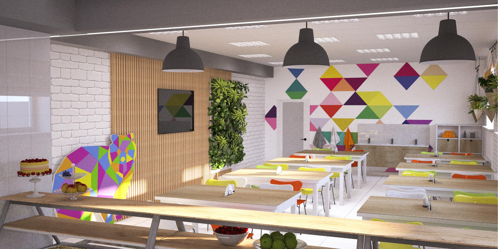 Дизайн интерьера МБОУ "ТЕРНОВСКАЯ СОШ"