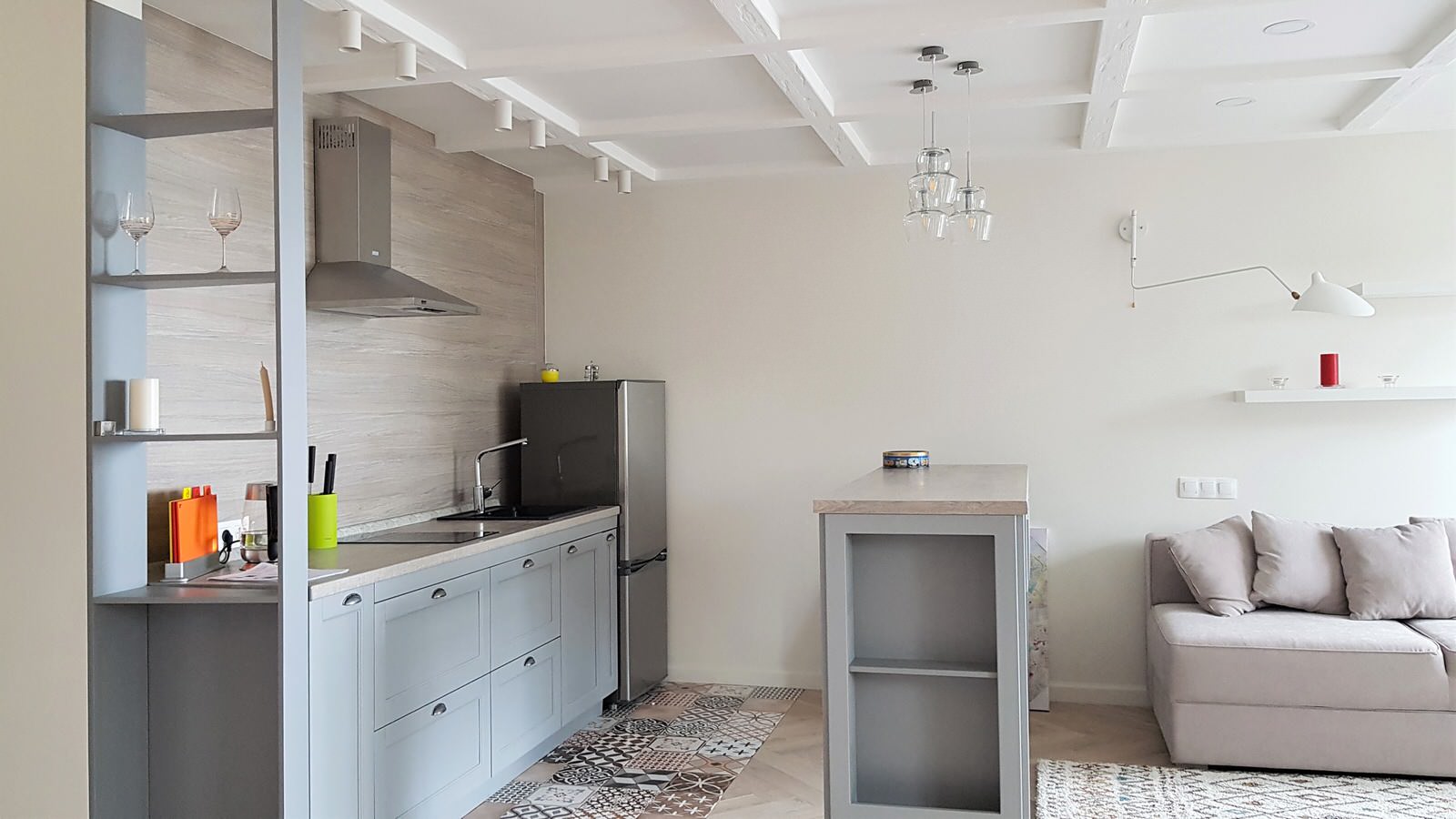 Ремонт 55м2 Жк.Светлый мир внутри