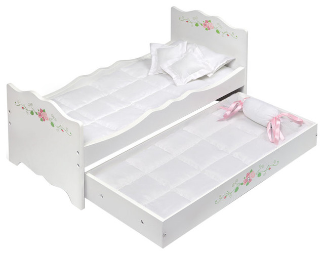 badger basket folding doll cradle