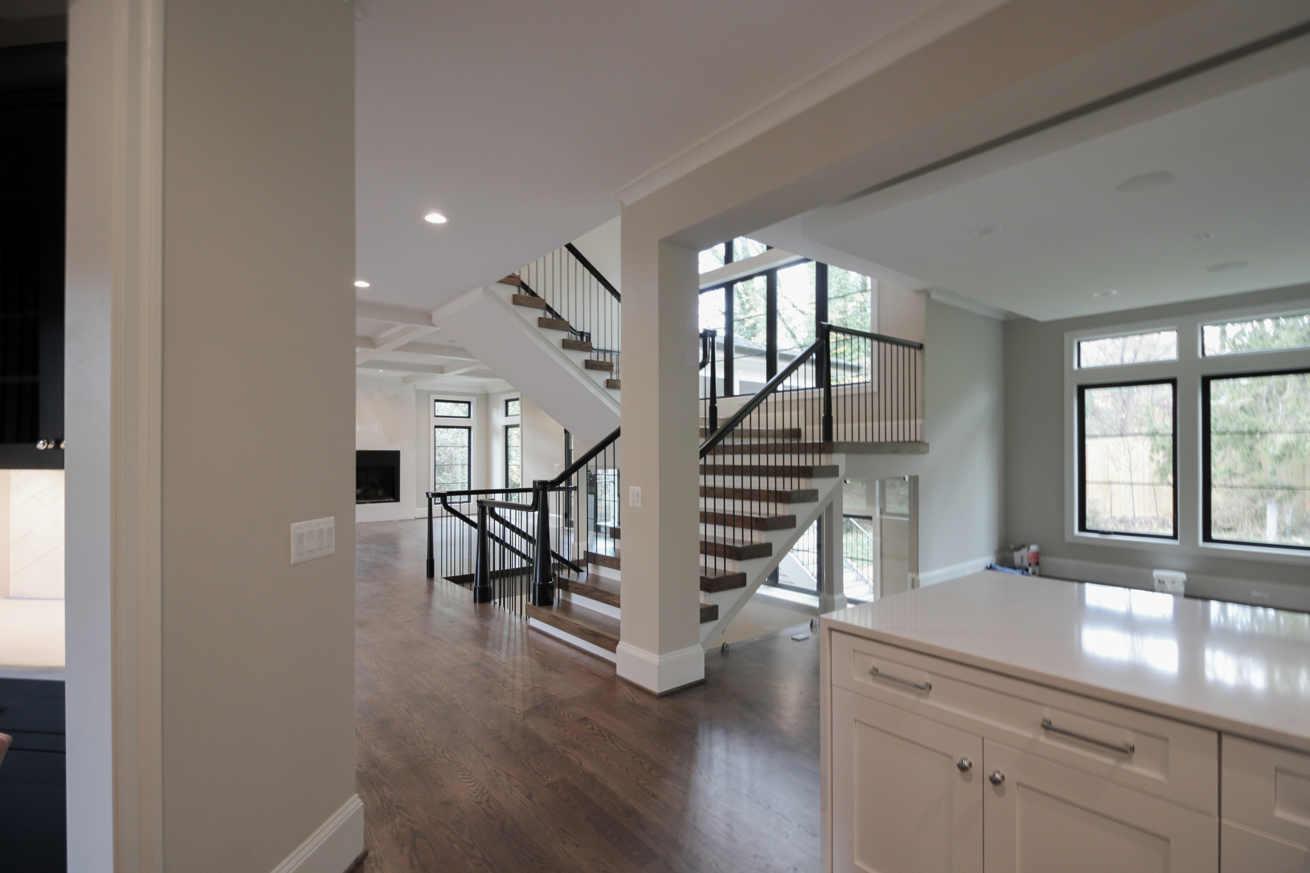 89_Eclectic and Edgy Staircase in French Contemporary Residence, McLean VA 2210
