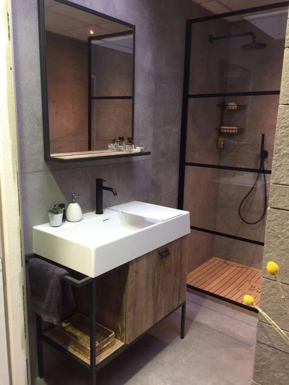 Meuble vasque original