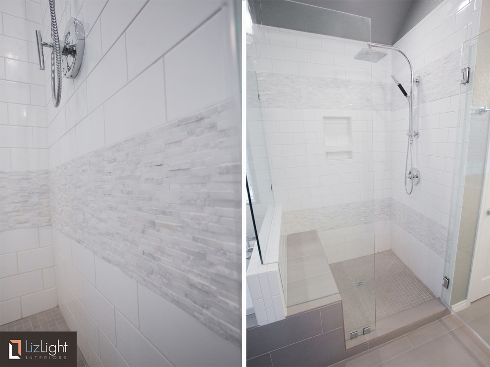 Spa-like Master Bath Transformation - Transitional - Bathroom - Austin ...