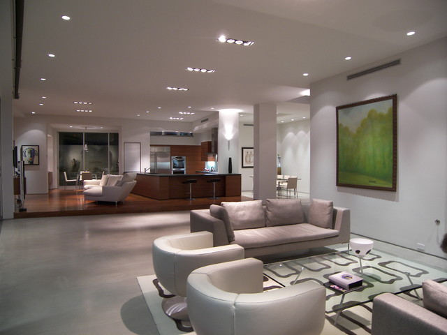 CDM Custom Residence contemporaneo-salon