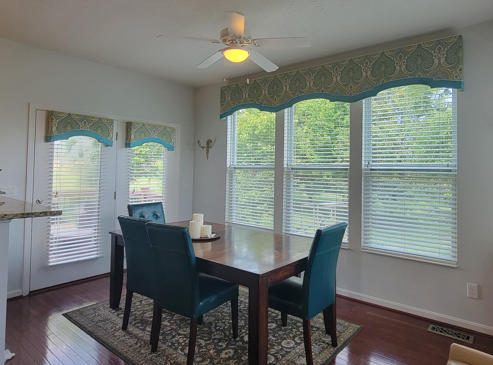 RAJ -Kitchen window treatments
