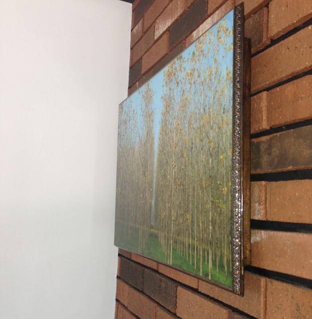 Poplar Trees Table/Wall Art