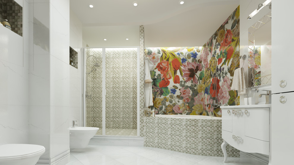 Классический интерьер трехкомнатной квартиры ж/к Серебряный бор г. Кемерово