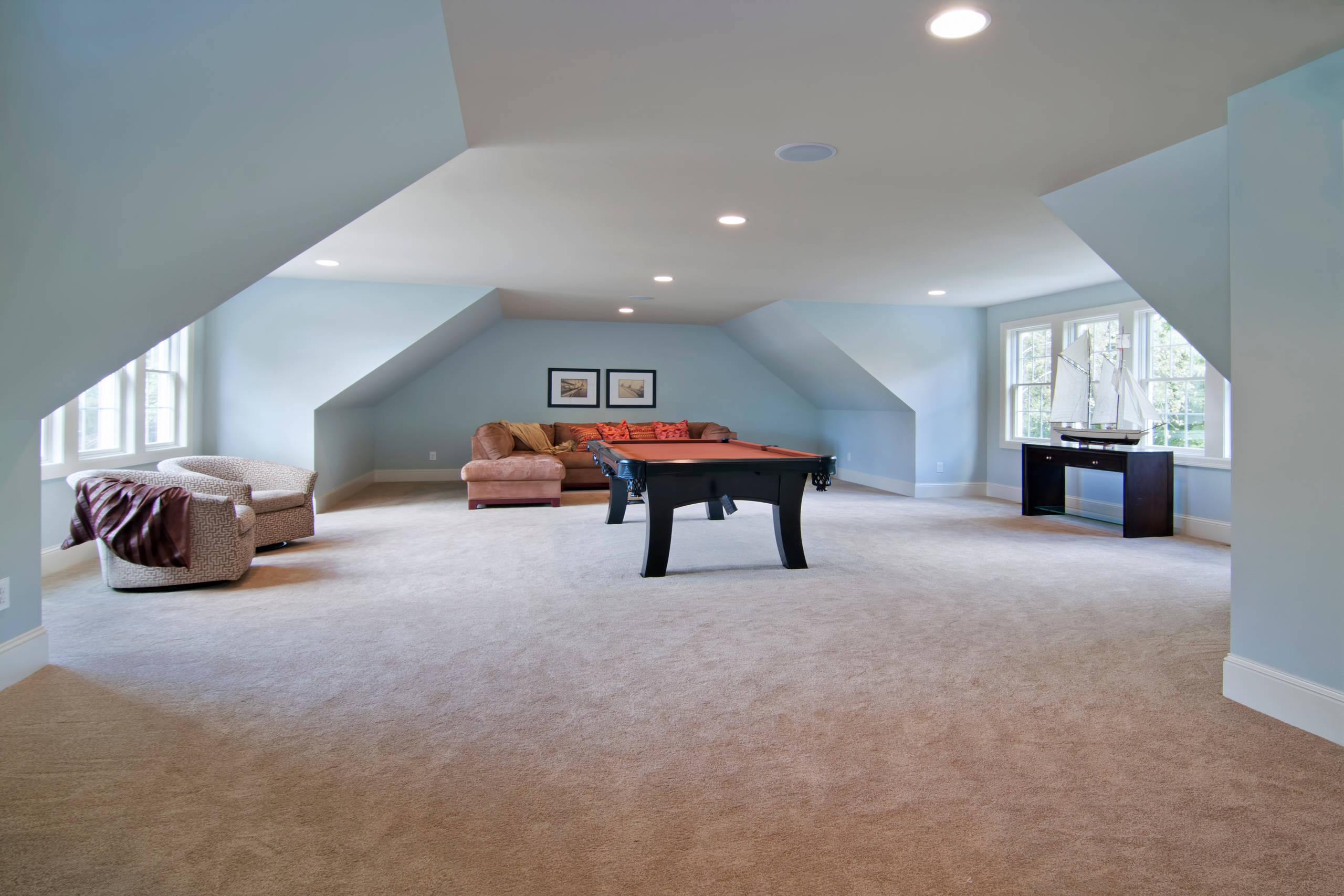 Unfinished Bonus Room Above Garage - Photos \u0026 Ideas | Houzz, image size:2560x1706