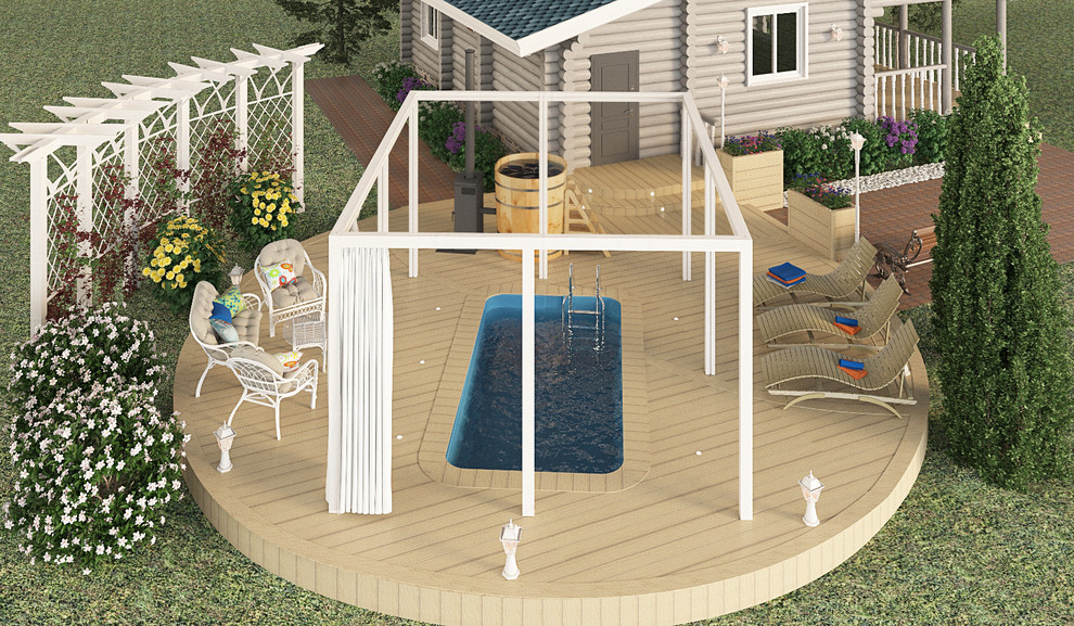 СПА зона у банного домика