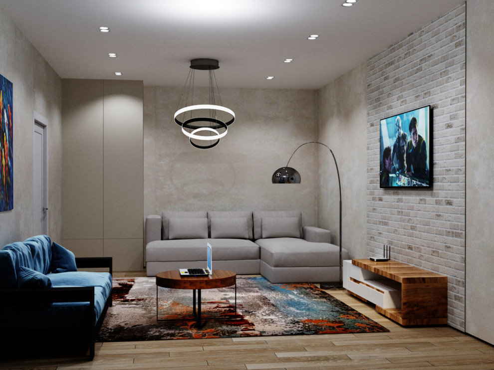 Дизайн-проект однокомнатной квартиры