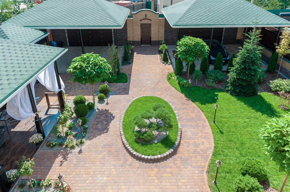 Парковка во дворе