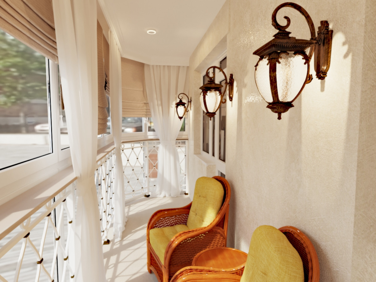 Карамелька. Балкон.