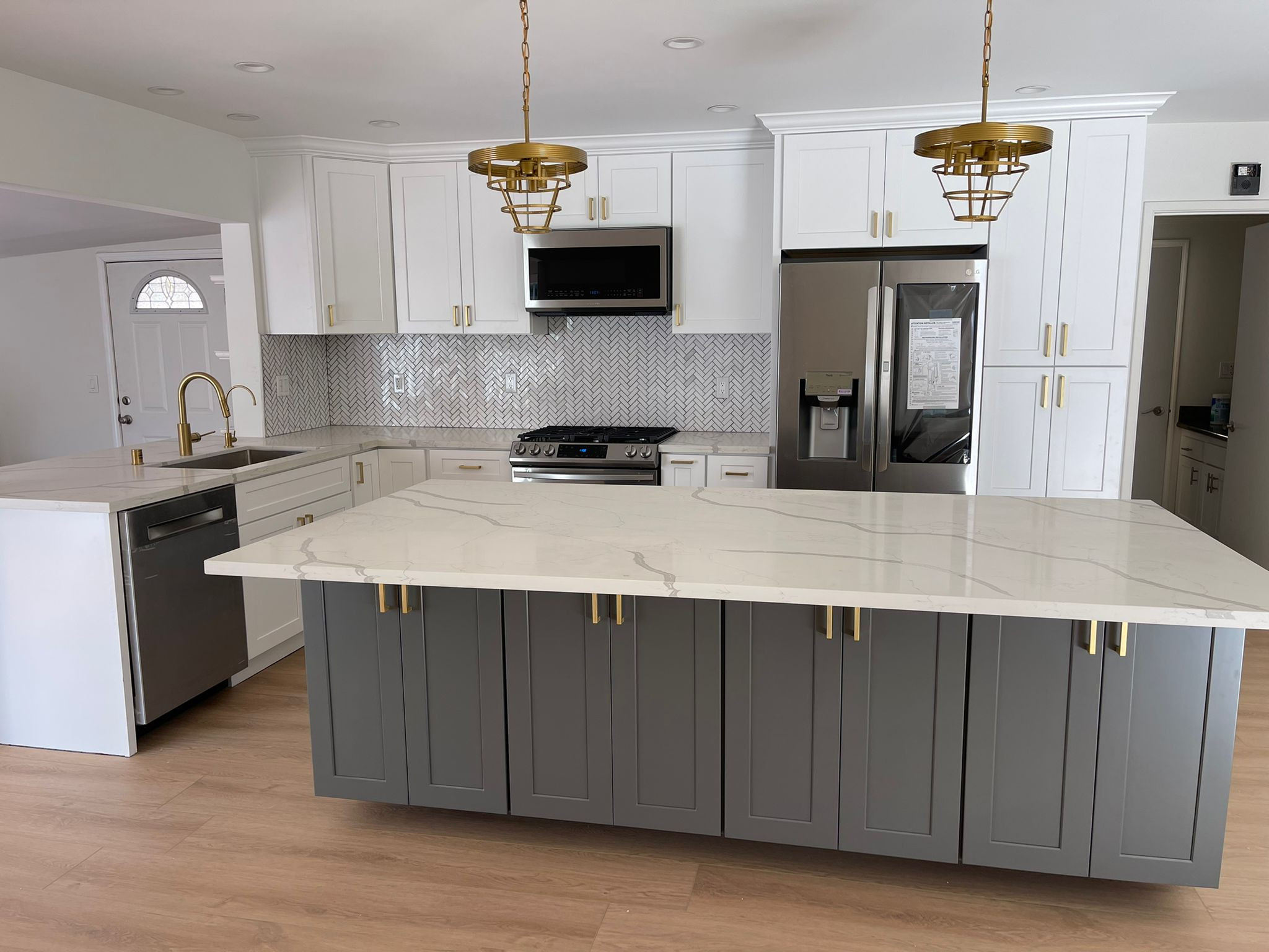 Open concept Kitchen