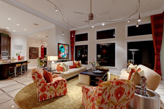 Contemporary Project 1 contemporary-living-room