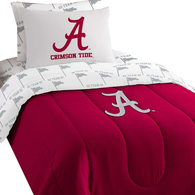 Home Garden Ncaa Modern Take Full Queen Comforter And 2 Sham Set