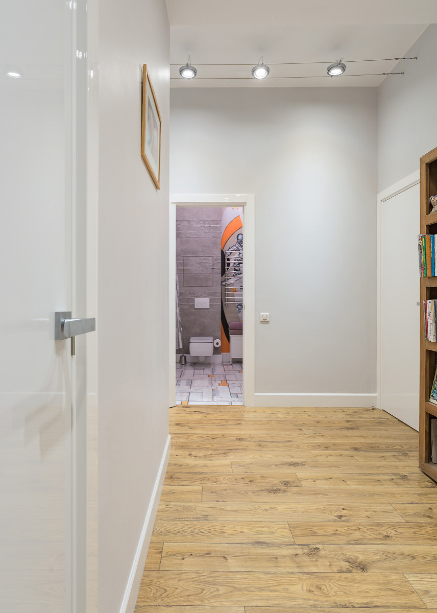 Замечательная двухуровневая квартира с фантастическим детским этажом