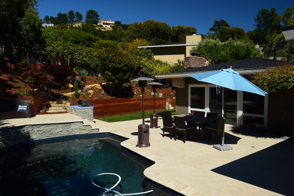 Pool Patio and Garden