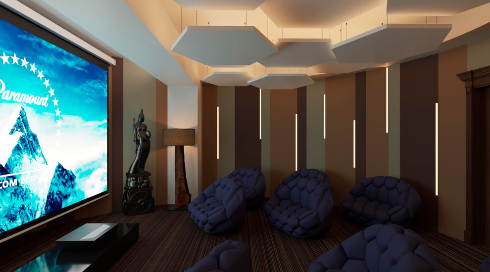 Кинозал в ресторане