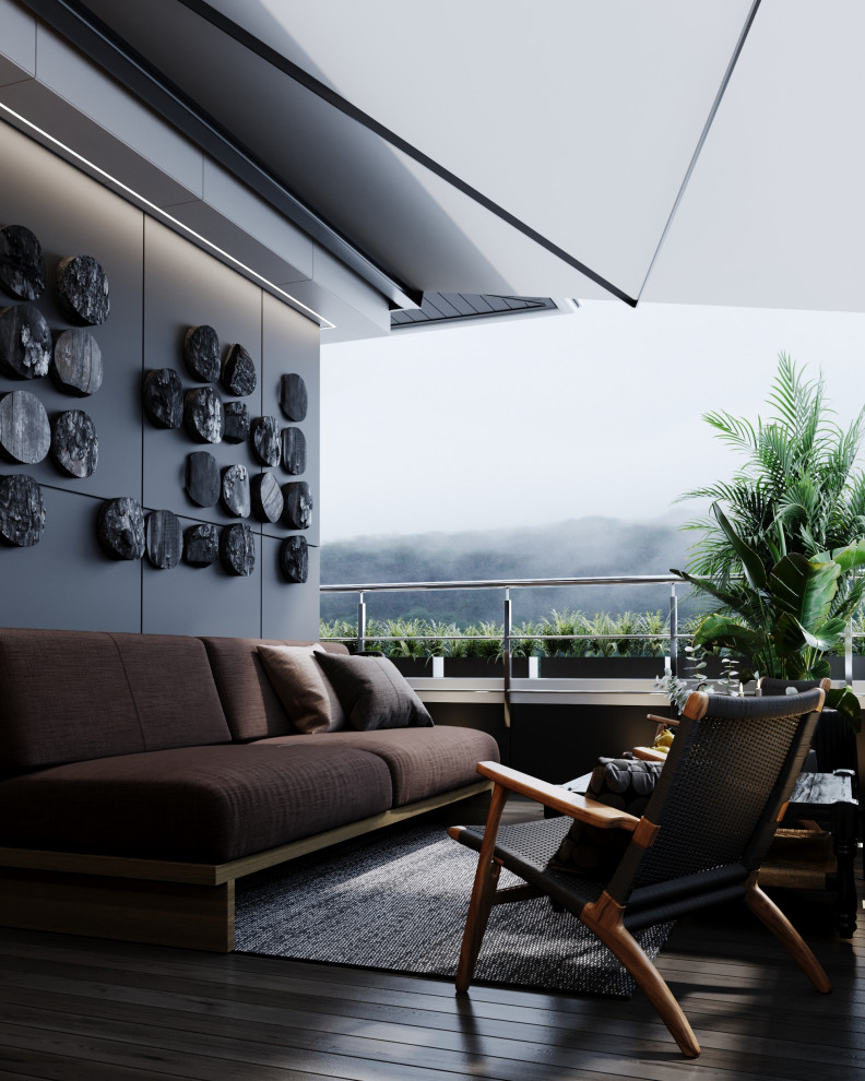 Квартира для холостяка с видом на горы