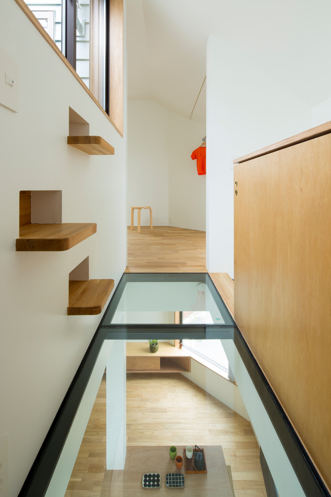 This is an example of a modern hallway.