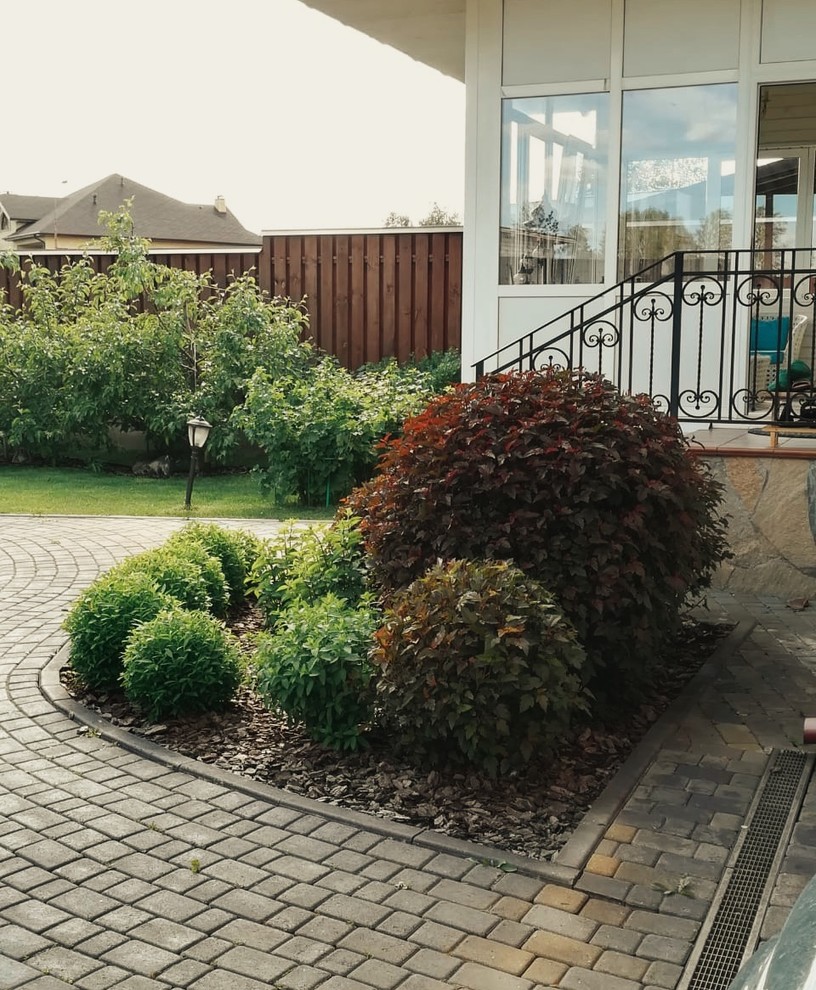 Внутренний дворик таунхауса