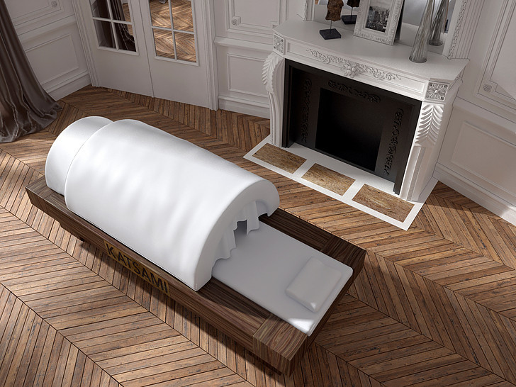 Массажный кабинет в классическом стиле с детокс сауной Katsami