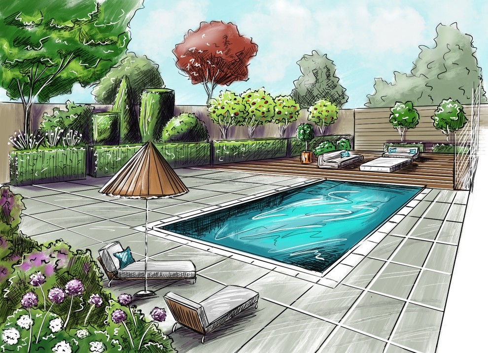 Ландшафтные скетчи