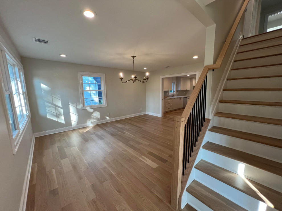 Teaneck Staircase & Open Living Area Remodel | WA Construct