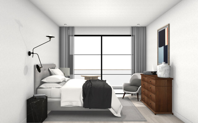 Brooklyn Townhouse - 5 luxury apartments scandinavian-bedroom