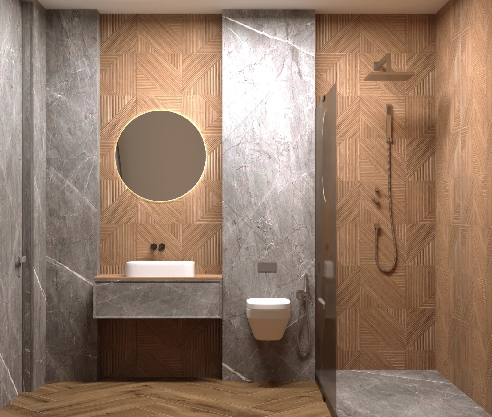 Дизайн проект квартиры в ЖК "Огни Залива"